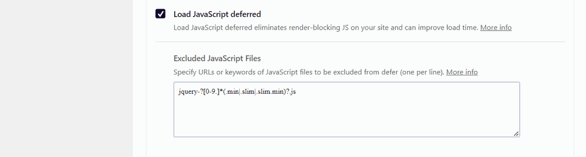 load javascript deferred trên wp rocket