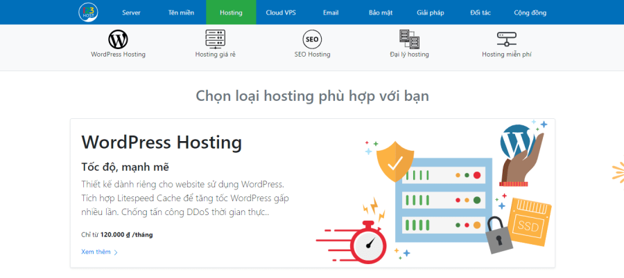 123host top 10 hosting tốt nhất 2022