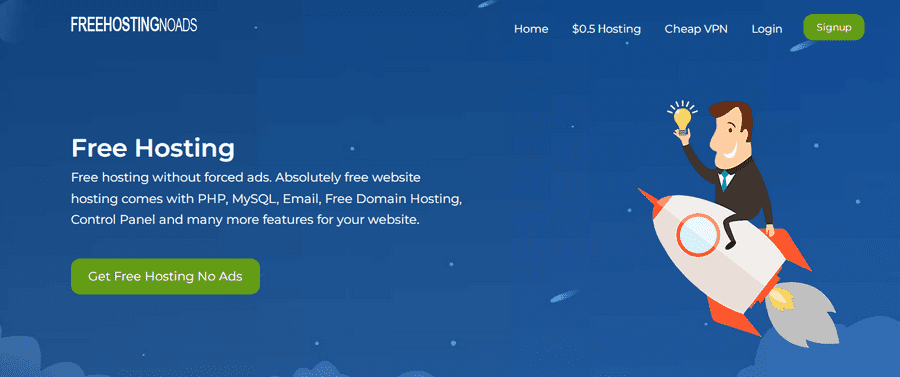 hosting free freehostingnoads