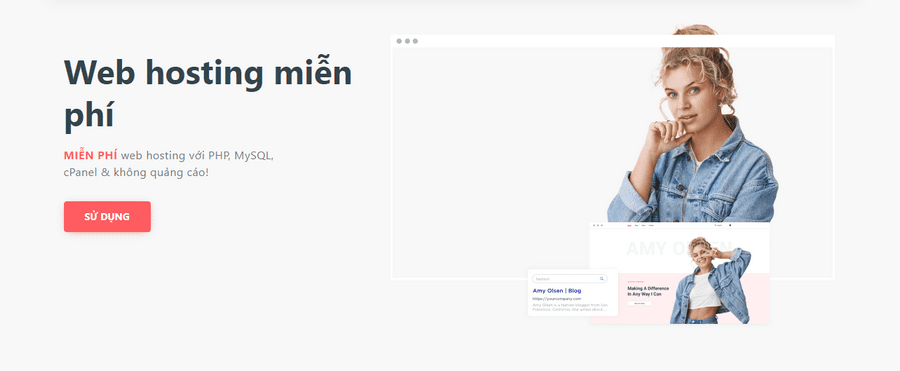 hosting miễn phí 000webhost