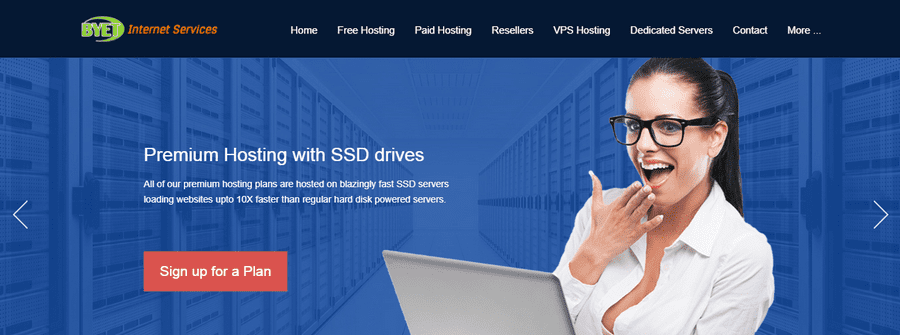 hosting miễn phí byethost
