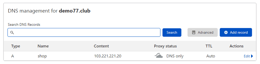 hướng dẫn trỏ subdomain về hosting nhanh