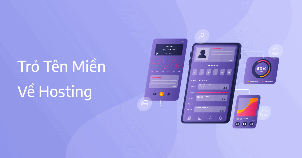 hướng dẫn trỏ tên miền về hosting