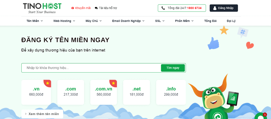 nên mua hosting ở đâu tốt tinohost