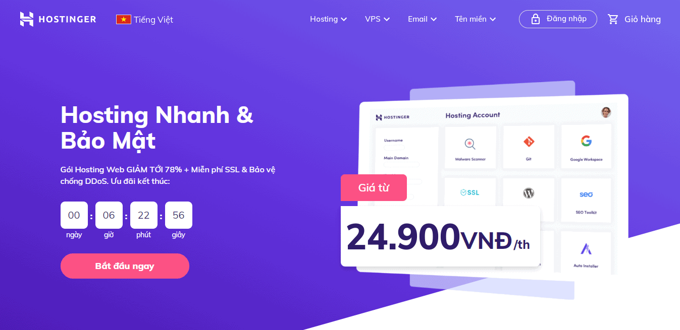hostinger hosting việt nam