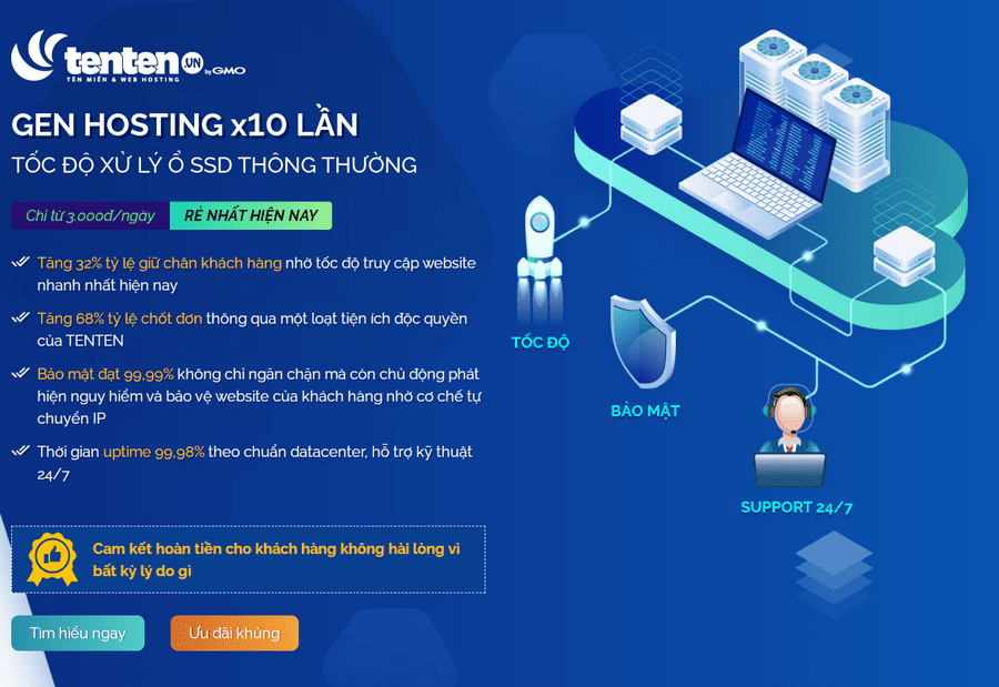 hosting việt nam tenten