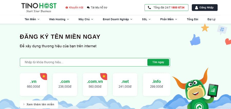 hosting wordpress tinohost