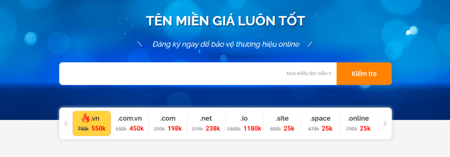 nên mua tên miền ở đâu tenten