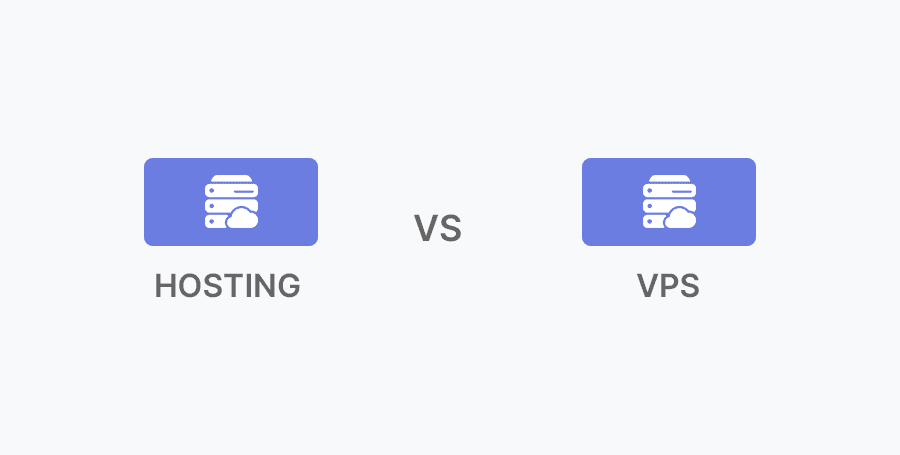 so sánh hosting và vps
