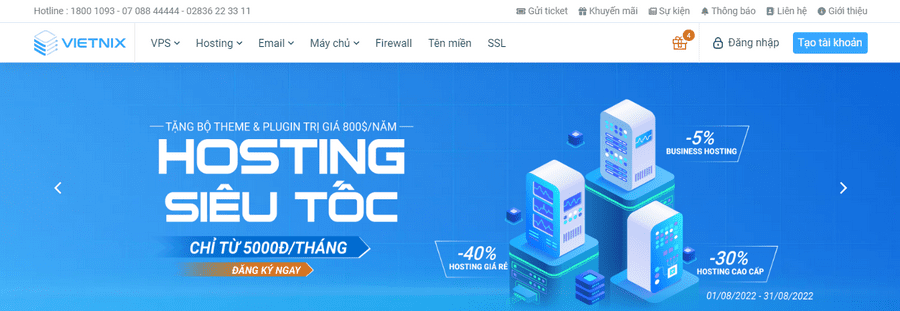 vietnix hosting việt nam