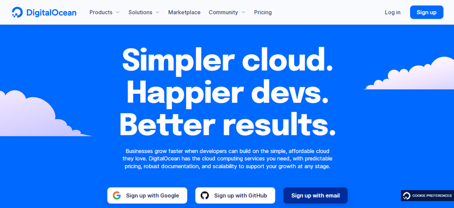 vps dùng thử miễn phí digitalocean