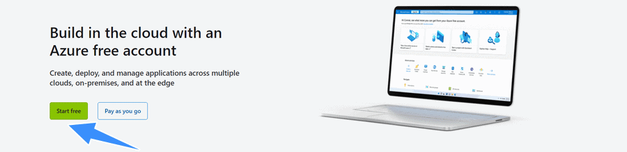 đăng ký hoặc đăng nhập microsoft azure