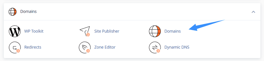 thêm tên miền vào cpanel để cài đặt nhanh WordPress
