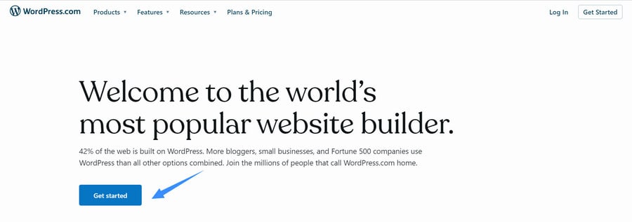 đăng ký tài khoản wordpress.org