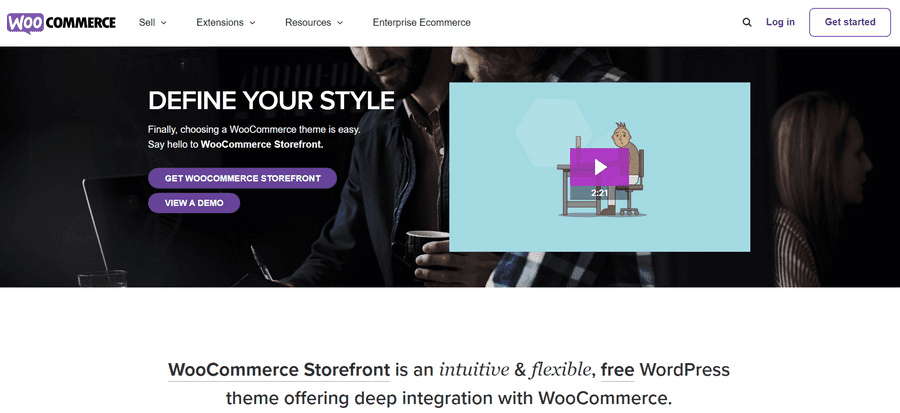 storefront theme bán hàng miễn phí cho wordpress