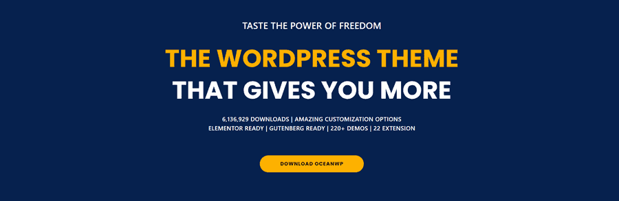 wordpress theme miễn phí oceanwp