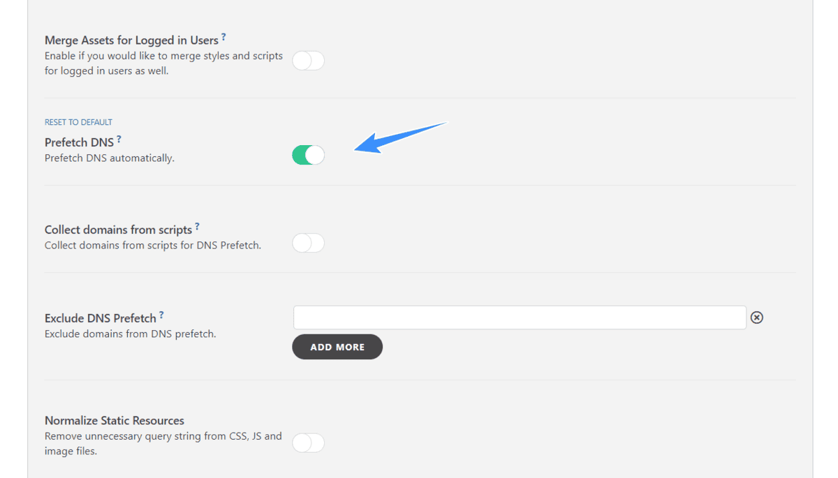 chọn prefetch dns swift performance