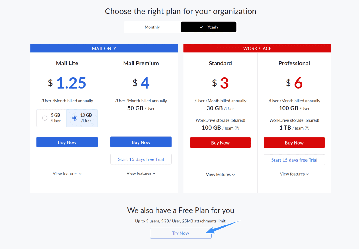 cách tạo email tên miền miễn phí với zoho mail