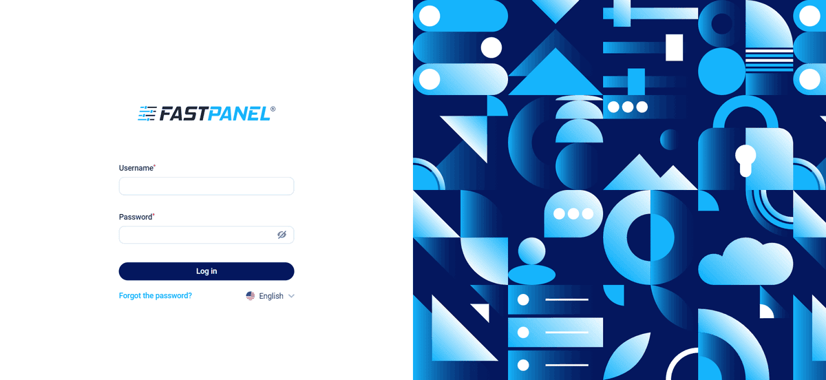 hướng dẫn đăng nhập fastpanel bằng user