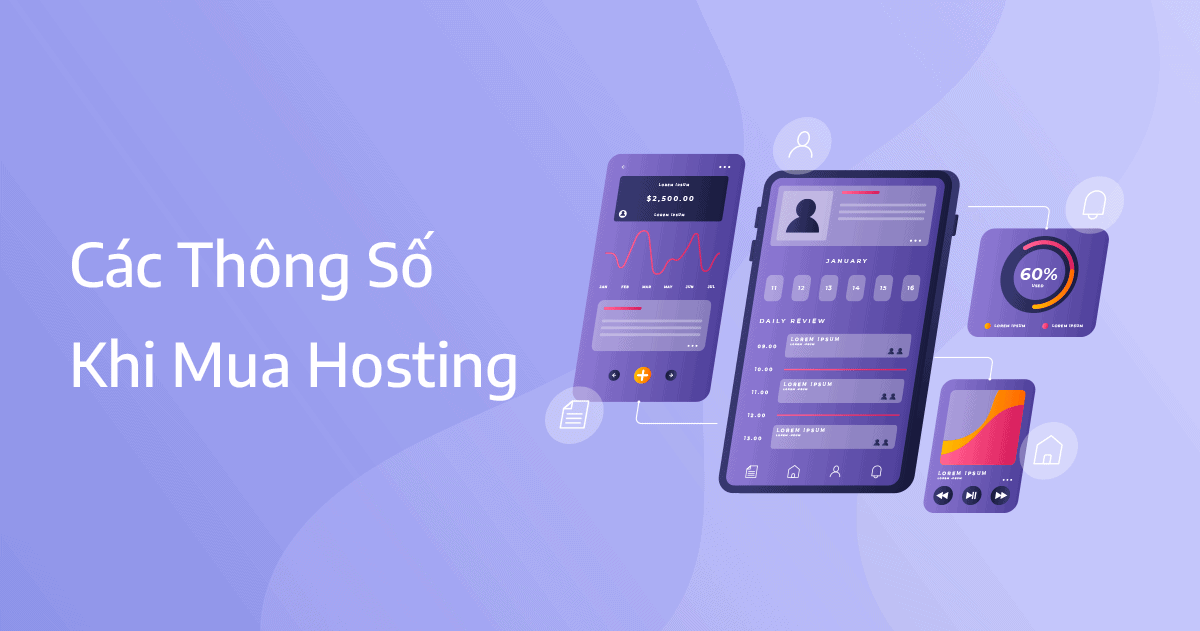các thông số quan trọng khi mua hosting