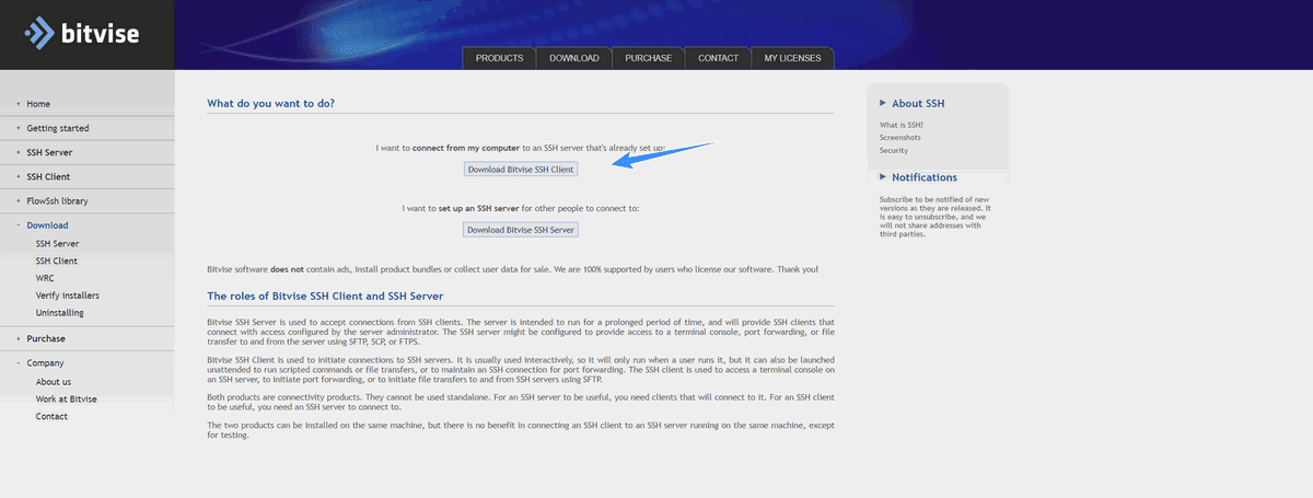 tai phan mem bitvise ssh client