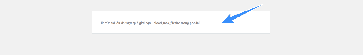 wordpress bị giới hạn upload file