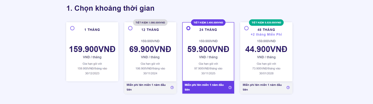 nên mua hosting dài hạn tại hostinger