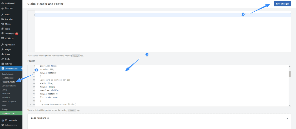 cài chat facebook vào website wordpress